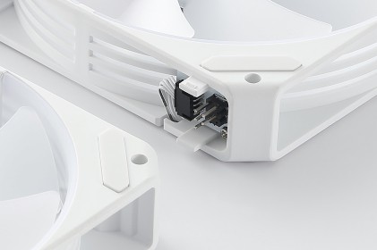 ABYSM Arclight 2.0 ARGB Case per computer Ventilatore 12 cm Bianco 3 pz