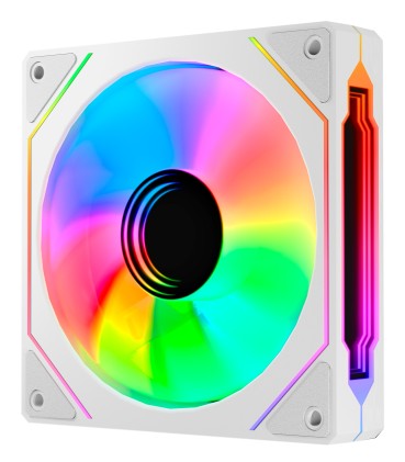 ABYSM AB311302W sistema di raffreddamento per computer Case per computer Ventilatore 12 cm Bianco 1 pz