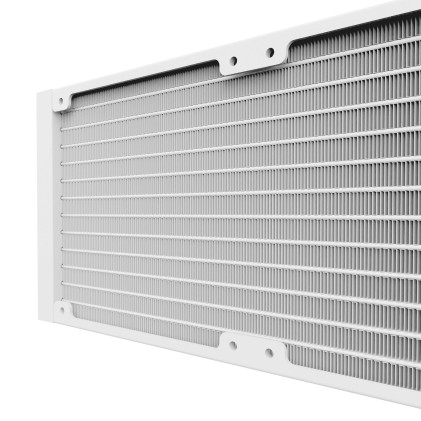 ABYSM AB324012 sistema di raffreddamento per computer Processore Raffreddatore di liquidi tutto in uno 12 cm Bianco 1 pz