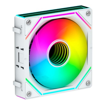 ABYSM Oceanic LCD 360 ARGB Processore Raffreddatore di liquidi tutto in uno 12 cm Bianco 1 pz