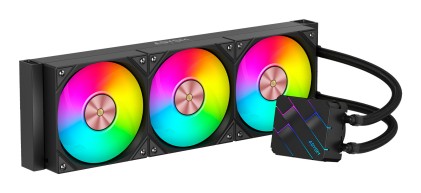 ABYSM Oceanic Tide 360 ARGB Processore Raffreddatore di liquidi tutto in uno 12 cm Nero 1 pz