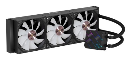 ABYSM Oceanic Tide 360 ARGB Processore Raffreddatore di liquidi tutto in uno 12 cm Nero 1 pz