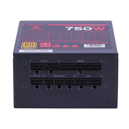 ABYSM Morphep G2 ATX 750W alimentatore per computer 20+4 pin ATX Nero