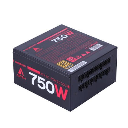 ABYSM Morphep G2 ATX 750W alimentatore per computer 20+4 pin ATX Nero