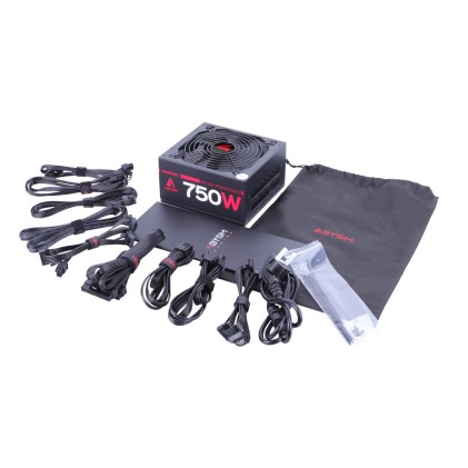 ABYSM Morphep G2 ATX 750W alimentatore per computer 20+4 pin ATX Nero