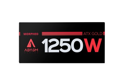 ABYSM Morpheo ATX 1250W Full Modular alimentatore per computer Nero