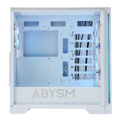 ABYSM Danube Mura BX300 White ARGB Tower Bianco