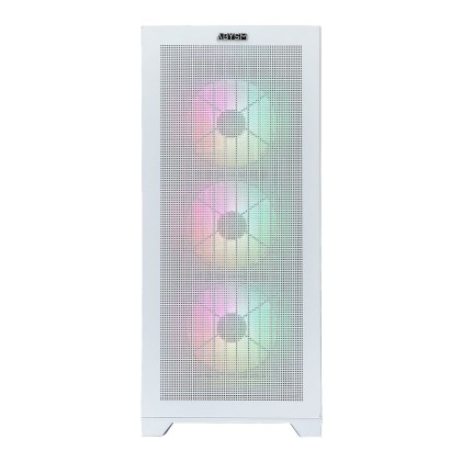 ABYSM Danube Mura BX300 White ARGB Tower Bianco