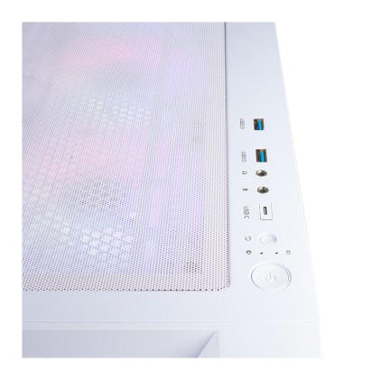 ABYSM Danube Mura BX300 White ARGB Tower Bianco