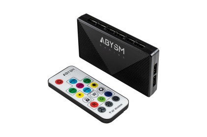 ABYSM Arc Light ARGB 120mm Kit 3 Case per computer Ventilatore 12 cm Bianco 3 pz