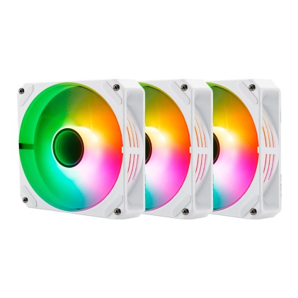 ABYSM ARTIC White 360 ARGB Processore Raffreddatore di liquidi tutto in uno 12 cm Bianco 1 pz