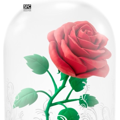 Abystyle SFC Disney La Bella e la Bestia La Rosa Incantata - Altezza 12 cm circa. - Realizzato in PVC