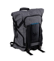 ACER NP.BAG1A.290 PREDATOR GAMING ROLLTOP BACKPACK FOR 15 NBs GRAY n TEAL BLUE (RETAIL PACK)