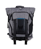 ACER NP.BAG1A.290 PREDATOR GAMING ROLLTOP BACKPACK FOR 15 NBs GRAY n TEAL BLUE (RETAIL PACK)