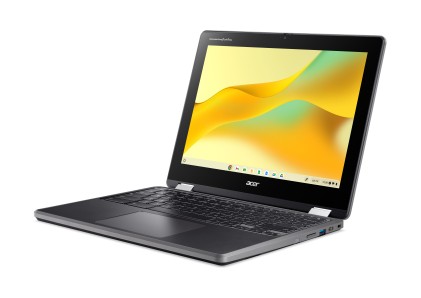 Acer Nb 12" Chromebook Celeron N100 8Gb 64Gb Ssd Chrome Os Rugged Convertibile Touch + Penna Capacit