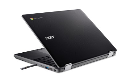 Acer Nb 12" Chromebook Celeron N100 8Gb 64Gb Ssd Chrome Os Rugged Convertibile Touch + Penna Capacit