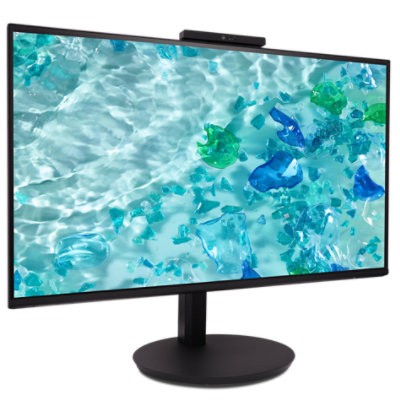 Acer Monitor 23,8 Led Ips Fhd 16:9 4Ms 250 Cdm, Pivot, Webcam, Vga/Dp/Hdmi, Multimediale
