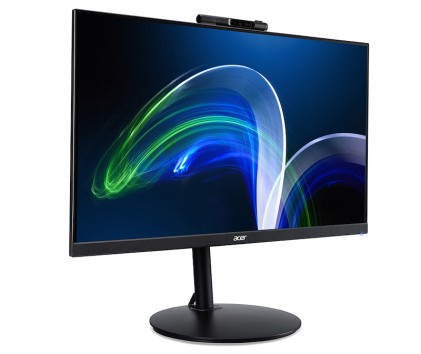 Acer Monitor 23,8" Led Ips 16:9 Fhd, 1Ms, Vga/Hdmi/Dp, Webcam, Pivot, Multimediale