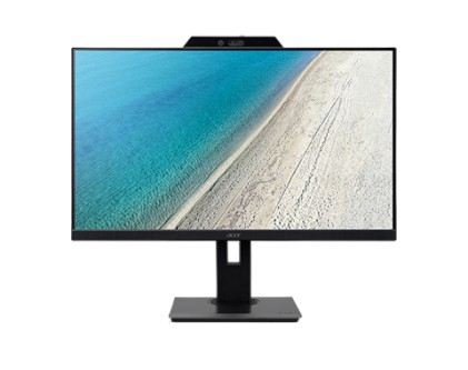 Acer Monitor 23,8" Led Ips 16:9 Fhd 250 Cd/M 4Ms Vga/Dp/Hdmi Webcam, Pivot, Multimediale