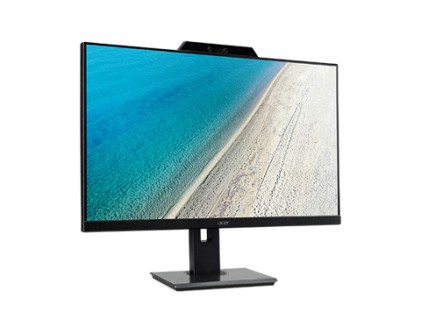 Acer Monitor 23,8" Led Ips 16:9 Fhd 250 Cd/M 4Ms Vga/Dp/Hdmi Webcam, Pivot, Multimediale