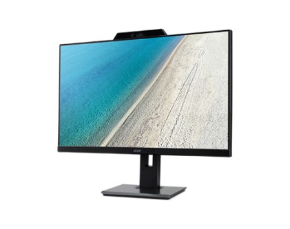 Acer Monitor 23,8" Led Ips 16:9 Fhd 250 Cd/M 4Ms Vga/Dp/Hdmi Webcam, Pivot, Multimediale