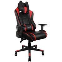 Aerocool AC220BR Sedia Gaming Professionale Colorazione Black Red