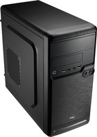 Aerocool QS-182 Case Mini Tower Micro ATX Black
