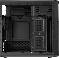 Aerocool QS-182 Case Mini Tower Micro ATX Black