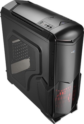 Aerocool BattleHawk Case Middle Tower Black Edition