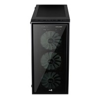 Aerocool Quartz RGB Case Middle Tower Full Tempered Glass Panel
