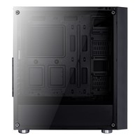 Aerocool Quartz RGB Case Middle Tower Full Tempered Glass Panel