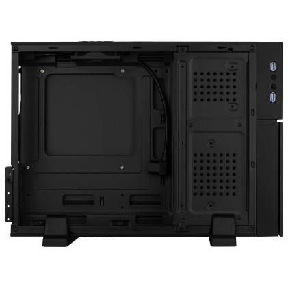 Aerocool Playa Slim Basso profilo (Slimline - stilizzato) Nero