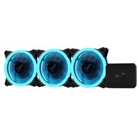 Aerocool Rev RGB Pro, Kit da 3 ventole Rev RGB da 120mm con Led RGB e relativo controller