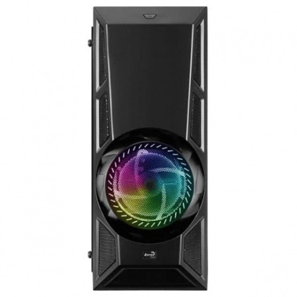 Aerocool Aeroengine RGB-A-BK-V1 Acrylic Case Middle Tower Black