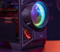 Aerocool Aeroengine RGB-A-BK-V1 Acrylic Case Middle Tower Black