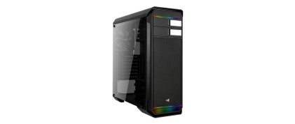 Aerocool Aero 500G RGB Case Middle Tower White- Tempered Glass Window