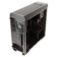 Aerocool Aero 500G RGB Case Middle Tower Black - Tempered Glass Window