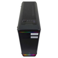 Aerocool Aero 500G RGB Case Middle Tower Black - Tempered Glass Window