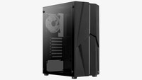AEROCOOL PGS MECHA-G-BK-v2 ARGB Black Mid Tower PC case