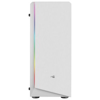 AEROCOOL AEROPGSRIFT-WH-RGB PC case ATX RIFT RGB WHITE USB 3.0 - 1x120mm BLACK FAN