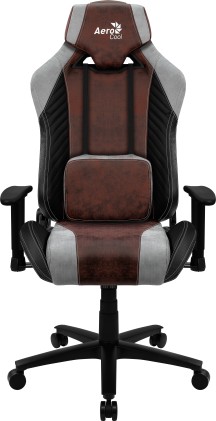 Aerocool Baron Nobility Series Aerosuede Premium Gaming Chair - Burgundy Red