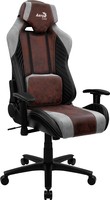 Aerocool Baron Nobility Series Aerosuede Premium Gaming Chair - Burgundy Red