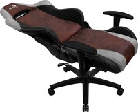 Aerocool Baron Nobility Series Aerosuede Premium Gaming Chair - Burgundy Red