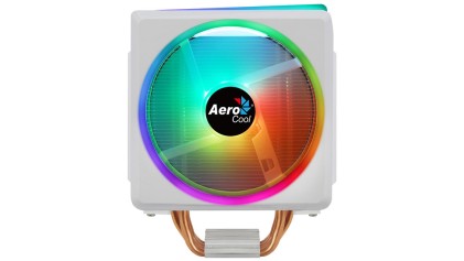 Aerocool Cylon 4F Processore Refrigeratore 12 cm Bianco 1 pz