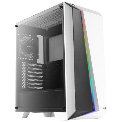 Aerocool CYLONPROWG Midi Tower Bianco