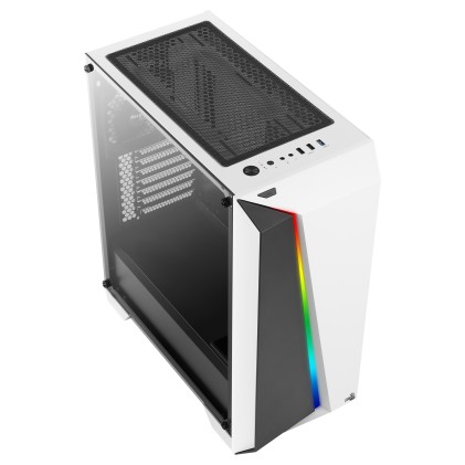 Aerocool CYLONPROWG Midi Tower Bianco