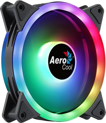 Aerocool Duo 12 Case per computer Ventilatore 12 cm Nero