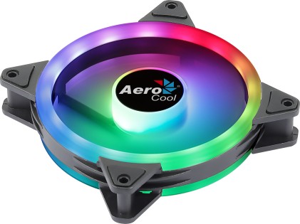 Aerocool Duo 12 Case per computer Ventilatore 12 cm Nero