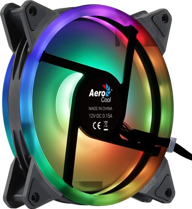 Aerocool Duo 14 Case per computer Ventilatore 14 cm Nero