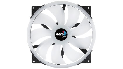 Aerocool Duo 20 Case per computer Ventilatore 20 cm Nero